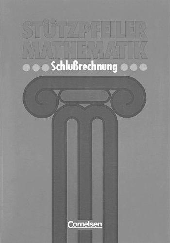 Stützpfeiler Mathematik, Schlußrechnung