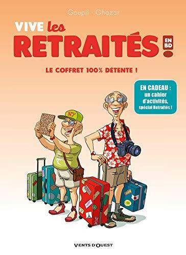 Vive les retraités en BD ! : le coffret 100 % détente !