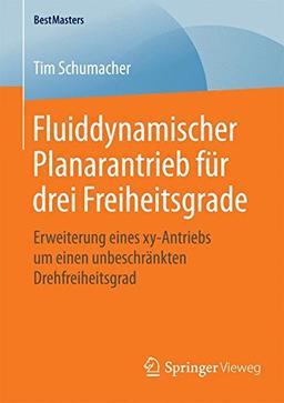 Fluiddynamischer Planarantrieb für drei Freiheitsgrade: Erweiterung eines xy-Antriebs um einen unbeschränkten Drehfreiheitsgrad (BestMasters)