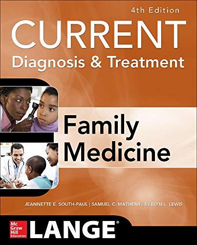 South Paul, J: CURRENT Diagnosis & Treatment in Family Medic (Lange)