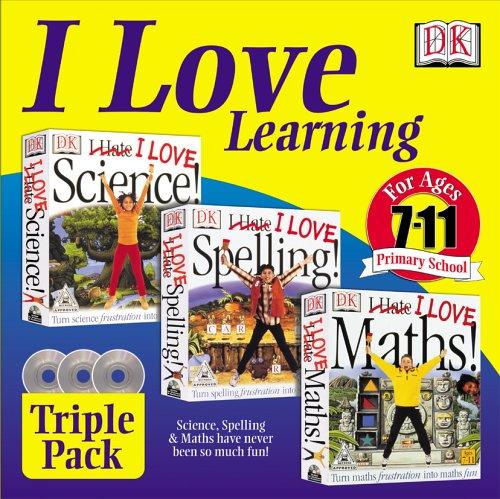 I Love Learning Pack (I Love Maths, I love Spelling, I Love Science)