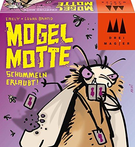 Schmidt Spiele 40862 Mogel Motte, Drei Magier Kartenspiel