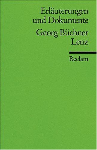 Erläuterungen und Dokumente zu Georg Büchner: Lenz