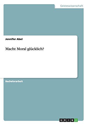 Macht Moral glücklich?