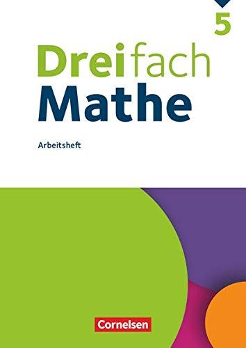 Dreifach Mathe - Ausgabe 2021 - 5. Schuljahr: Arbeitsheft mit Lösungen