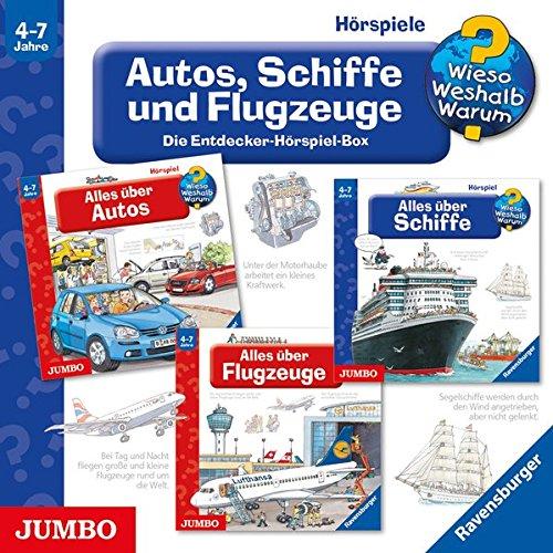 Wieso? Weshalb? Warum? Autos, Schiffe und Flugzeuge. Die Entdecker-Hörspiel-Box