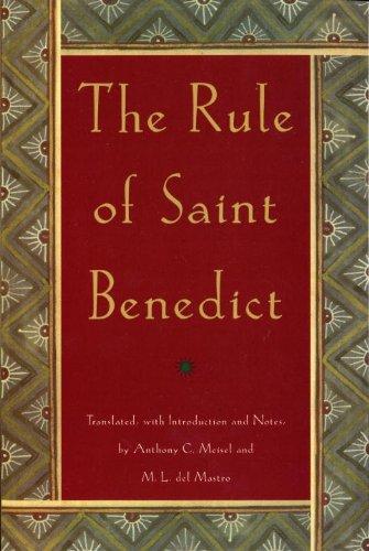 The Rule of Saint Benedict (Image Book Original)