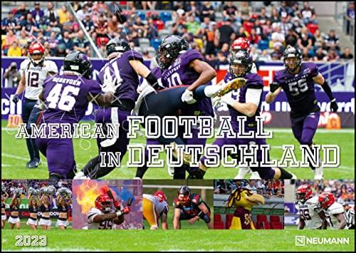 American Football in Deutschland 2023 - Foto-Kalender - Wand-Kalender - 42x29,7 - Sport