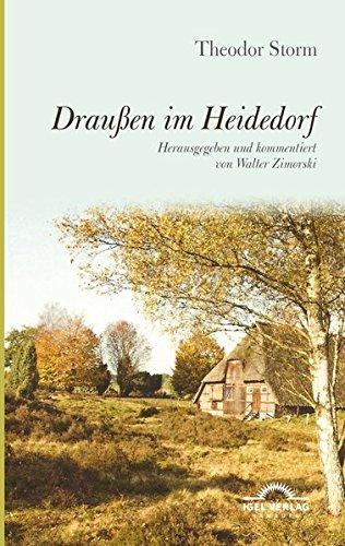 Draußen im Heidedorf: Kommentierte Novellenedition: Mit Quellenmaterialien, Briefdokumenten, Zeittafel, Bibliographie und zahlreichen farbigen Abbildungen