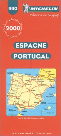 Michelin Spanien, Portugal 1 : 1 000 000. Straßenkarte. Mit touristischen Hinweisen (Michelin Maps)