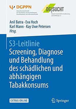 S3-Leitlinie Screening, Diagnose und Behandlung des schädlichen und abhängigen Tabakkonsums