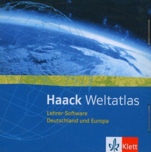 Haack Weltatlas, Lehrer-CD-ROM Software für Deutschland und Europa