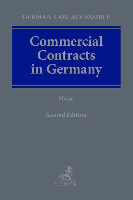 Commercial Contracts in Germany (German Law Accessible)