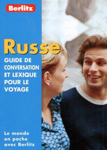 Russian Berlitz Phrase Book for French Speakers