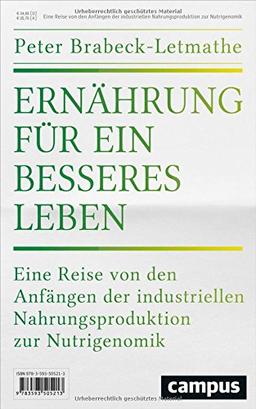 Ernährung für ein besseres Leben: Eine Reise von den Anfängen der industriellen Nahrungsproduktion zur Nutrigenomik