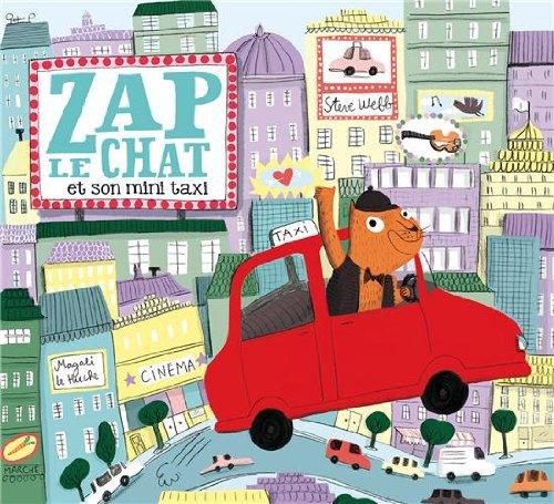 Zap le chat et son mini-taxi