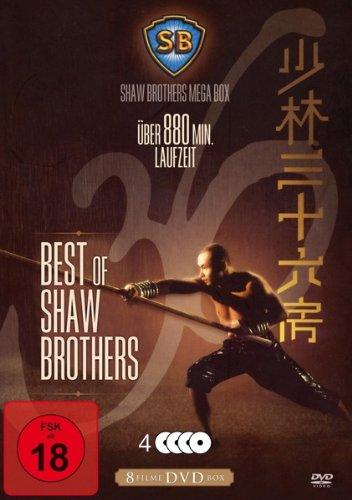 Best Of Shaw Brothers - Die 13 Söhne des gelben Drachen, Todesfäuste der Shaolin & 6 weitere - 4 DVD Box