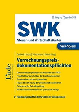 SWK-Spezial Verrechnungspreisdokumentationspflichten