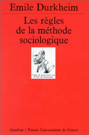 Les Règles de la méthode sociologique