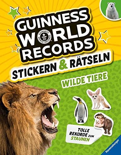 Guinness World Records Stickern und Rätseln: Wilde Tiere