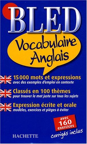 Bled vocabulaire anglais