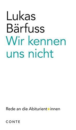 Wir kennen uns nicht: Rede an die Abiturient*innen (Reden an die Abiturienten)