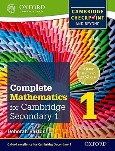 Complete Mathematics for Cambridge Lower Secondary 1: Cambridge Checkpoint and beyond (Complete Mathematics for Cambridge Secondary 1)