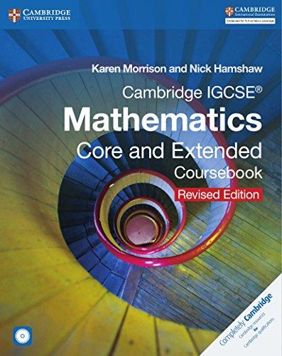 Cambridge IGCSE Mathematics Core and Extended Coursebook with CD-ROM (Cambridge International IGCSE)