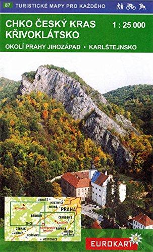 Wanderkarte Böhmischer Karst / Český kras - Krivoklátsko