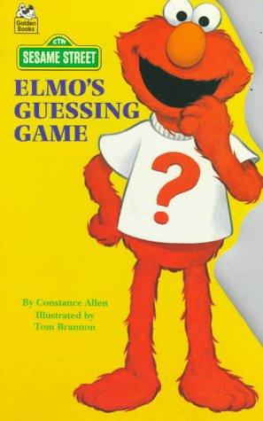 Sesame Street Elmo's Guessing Game (A Golden Sturdy Shape Book)