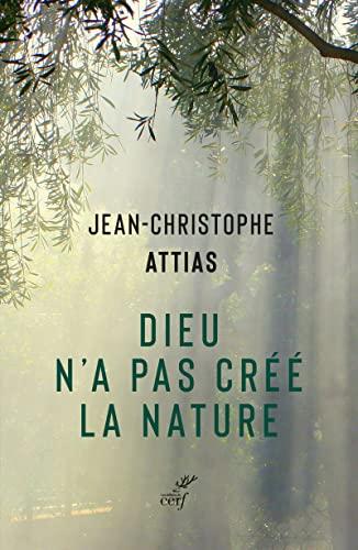 Dieu n'a pas créé la nature : écologie et judaïsme