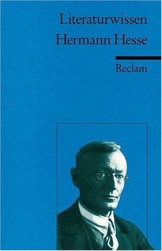 Hermann Hesse. Literaturwissen fÃ¼r Schule und Studium Tb SB