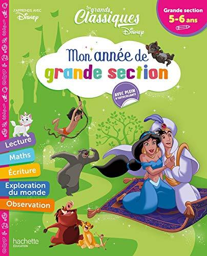 Les grands classiques Disney : mon année de grande section, 5-6 ans