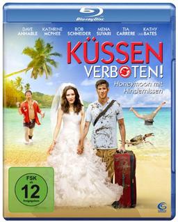 Küssen verboten - Honeymoon mit Hindernissen (Voll verflittert) [Blu-ray]