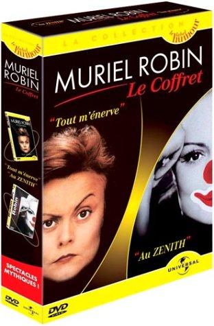 Coffret Muriel Robin 2 DVD : A l'Olympia, tout m'énerve /  Au Zénith, toute seule comme une grande [FR Import]