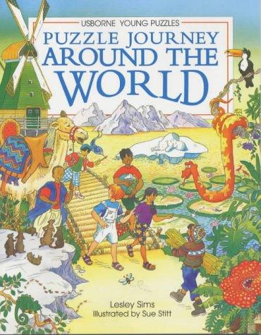 Puzzle Journey Around the World (Usborne Young Puzzle Adventures)