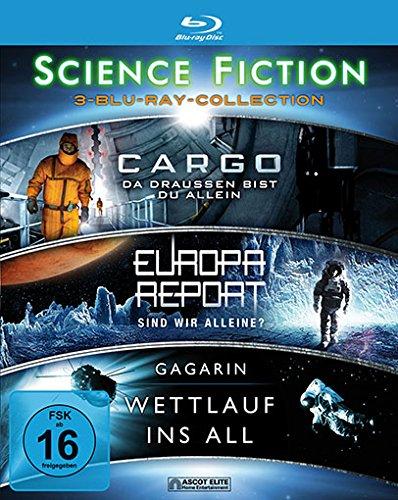 Sci-Fi-Box (3 Blu-ray-Collection) Cargo - Da draußen bist du allein / Gagarin - Wettlauf ins All / Europa Report [Blu-ray]