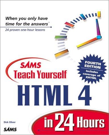 Sams Teach Yourself HTML 4 in 24 Hours