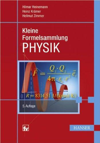 Kleine Formelsammlung PHYSIK