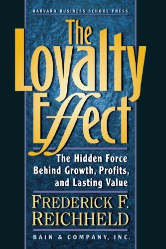 The Loyalty Effect. The Hidden Force Behind Growth, Profits, and Lasting Value