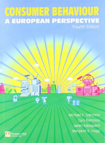 Consumer Behaviour. Enhanced Media Edition: A European Perspective