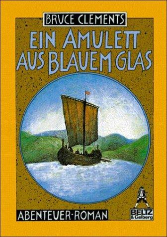 Ein Amulett aus blauem Glas