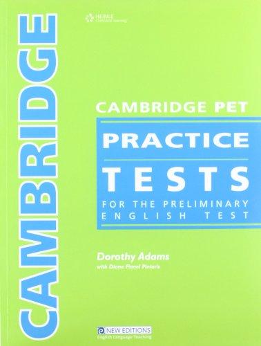 Cambridge PET Practice Test, Teacher's Book: Preliminary English Test (Helbing Languages)