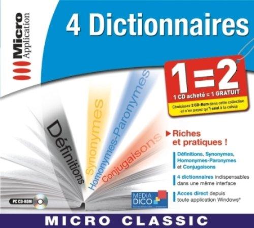 4 dictionnaires