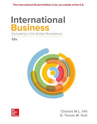 International Business: Competing in the Global Marketplace