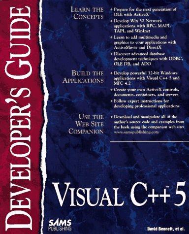 Visual C++ 5.0 Developer's Guide