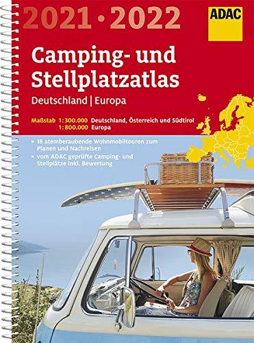 ADAC Camping- und Stellplatzatlas Deutschland/Europa 2021/2022 (ADAC Atlanten)