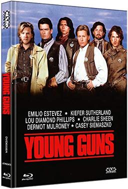 Young Guns [Blu-Ray+DVD] - uncut - Mediabook Cover A