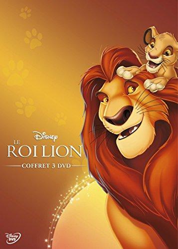 Coffret le roi lion 3 films : le roi lion ; l'honneur de la tribu ; hakuna matata [FR Import]