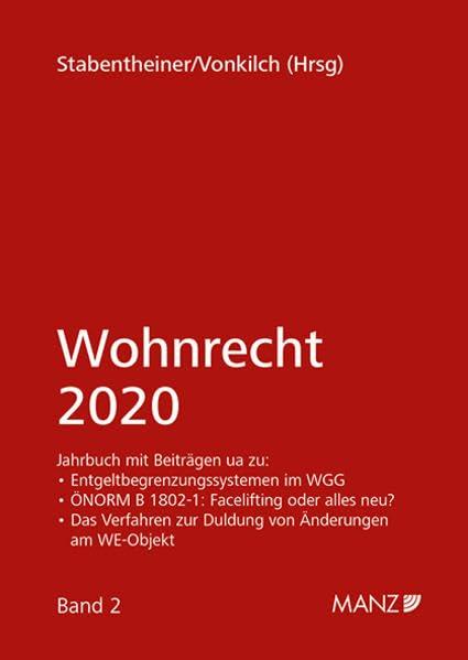 Wohnrecht 2020: Band 2